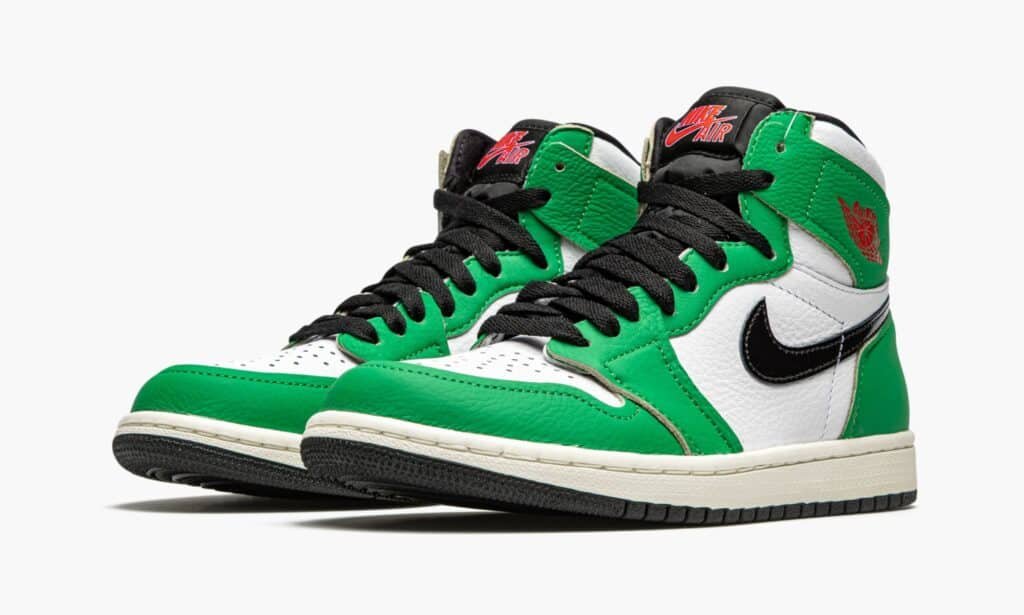 flykicks jordan 1 high lucky green 2 sur 5