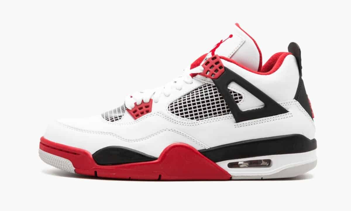 flykicks jordan 4 fire red 1 sur 5