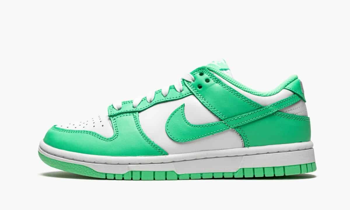 flykicks nike dunk low green glow 1 sur 5