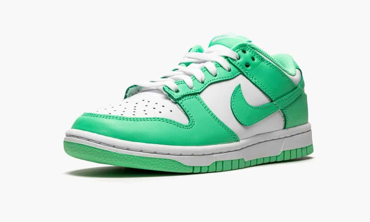 flykicks nike dunk low green glow 4 sur 5