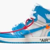 NIKE X OFF-WHITE AIR JORDAN 1 RETRO HIGH Off-White - UNC - Flykicks