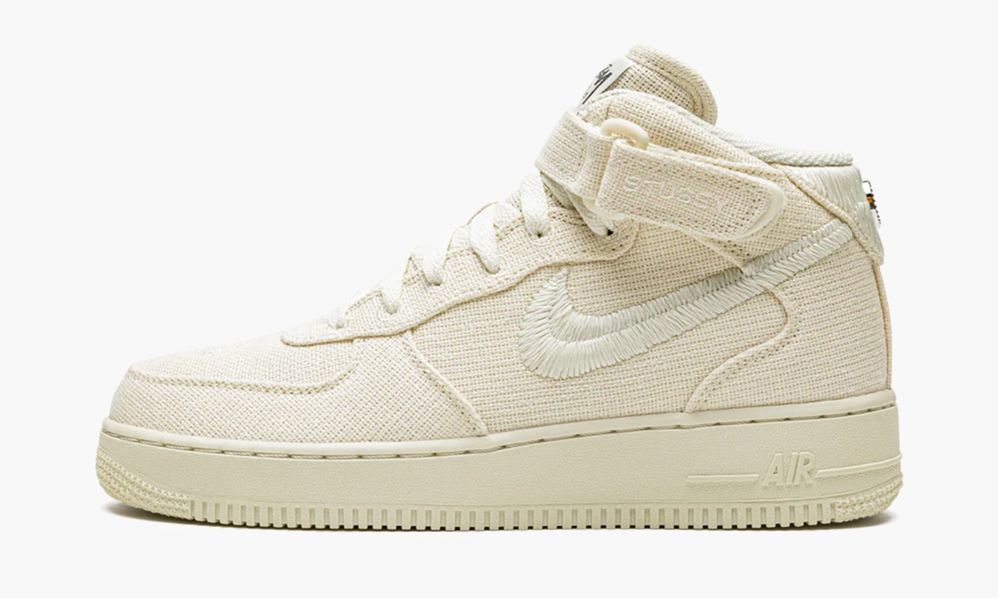 air force 1 mid "stussy fossil"