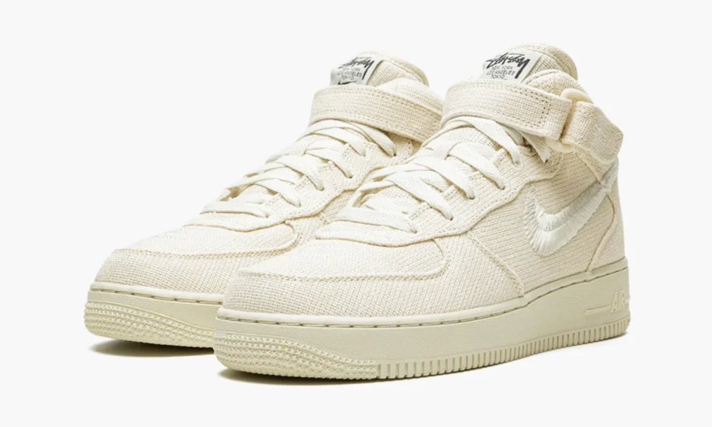 air force 1 mid "stussy fossil"