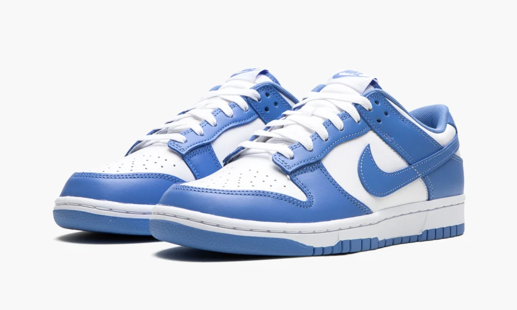 nike dunk low "polar blue / white"