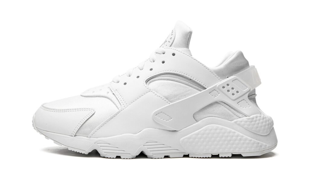 Nike huarache white deals black pure platinum