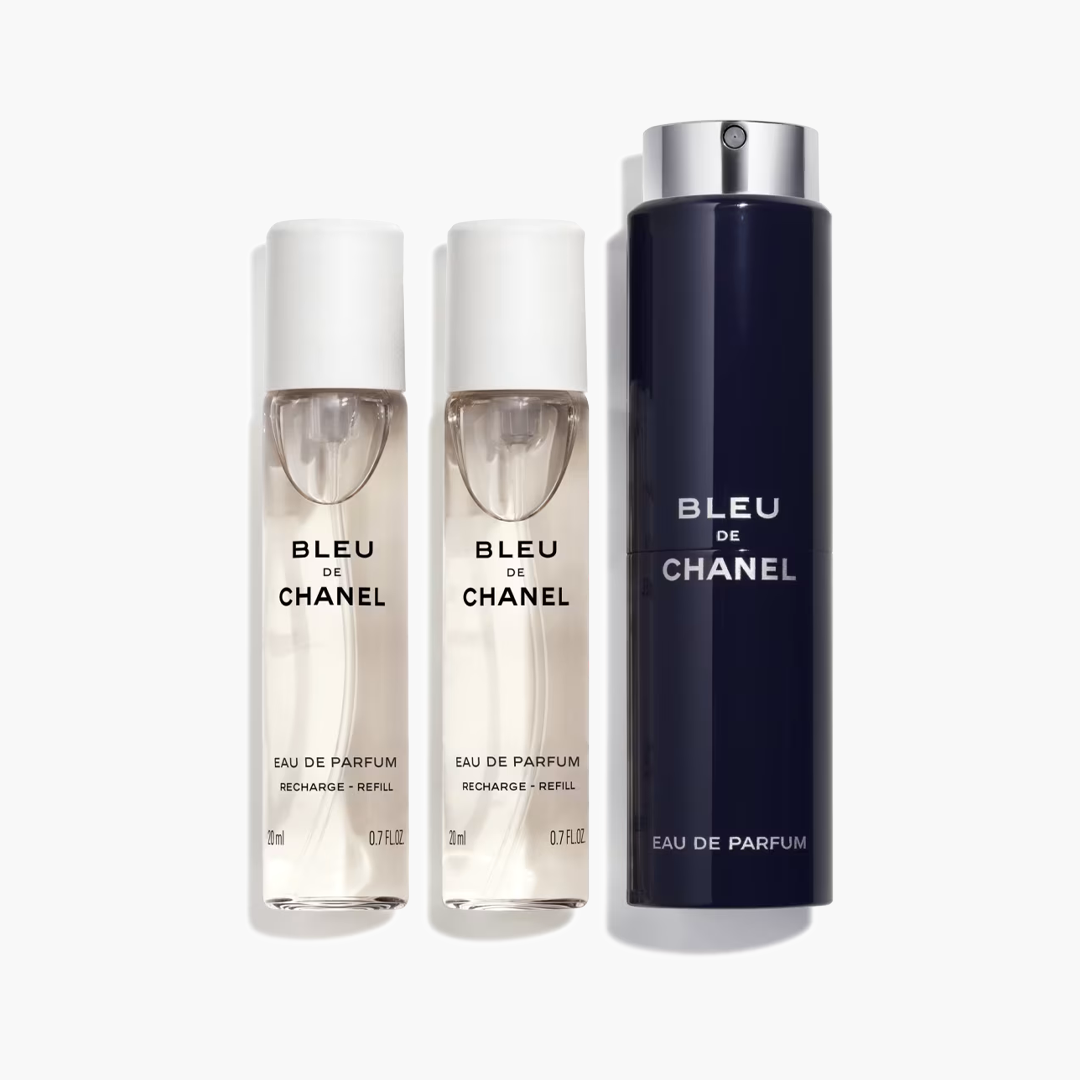 absolut - CHANEL - Bleu de Chanel Twist and Spray – Eau de Parfum 3x20ml