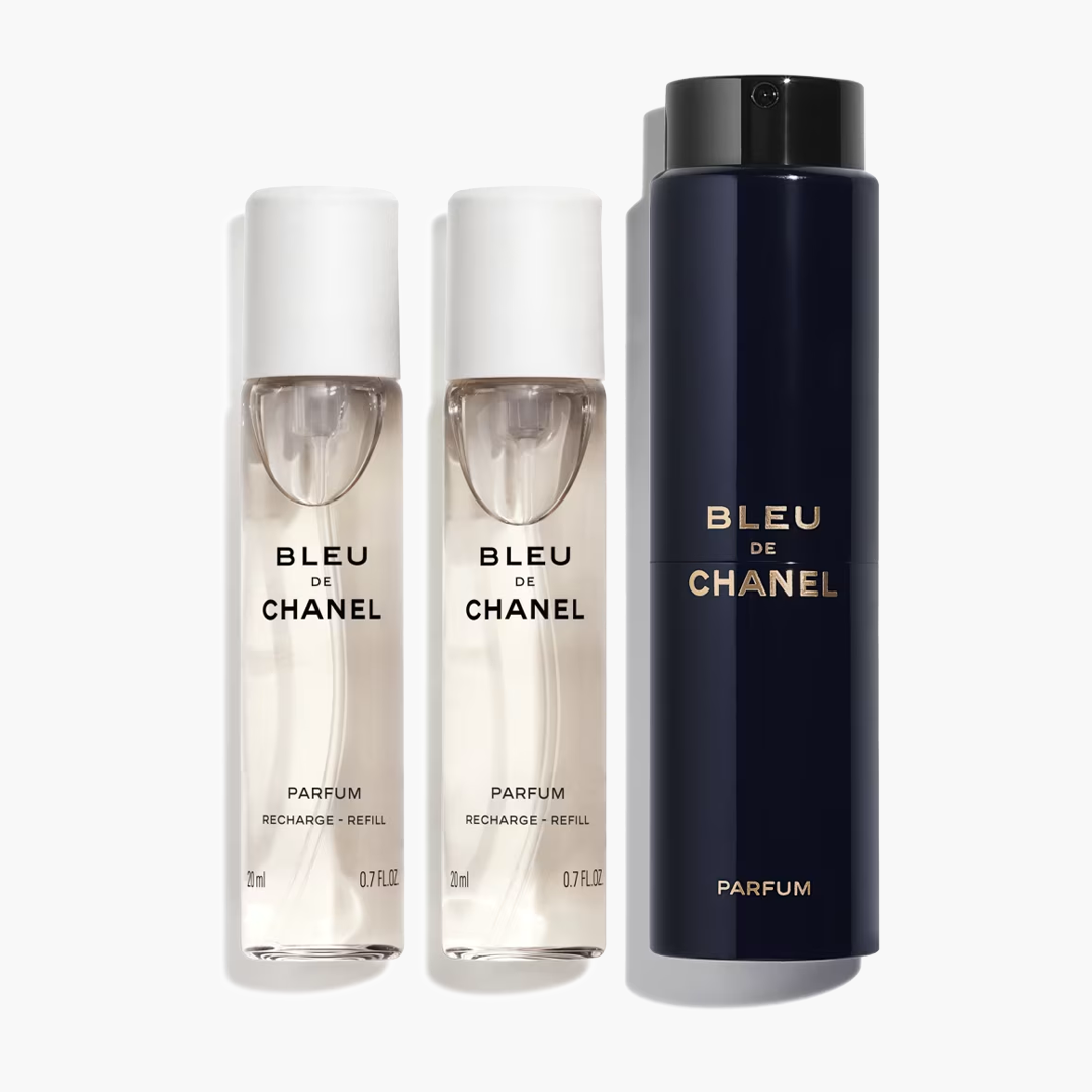 absolut - CHANEL - Bleu de Chanel Twist and Spray – Parfum 3x20ml