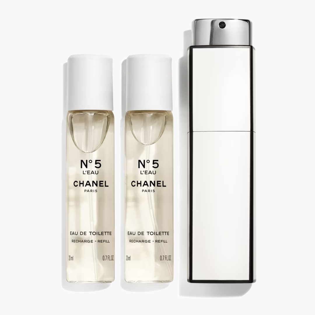 absolut - CHANEL - N°5 L'eau - Eau de Toilette Twist and Spray 3x20ml