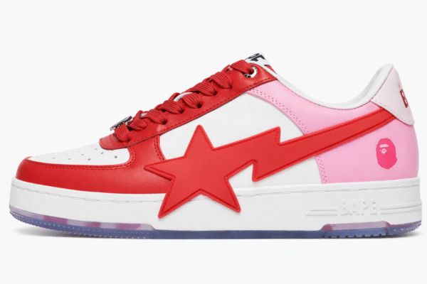 bape sta low "pink"